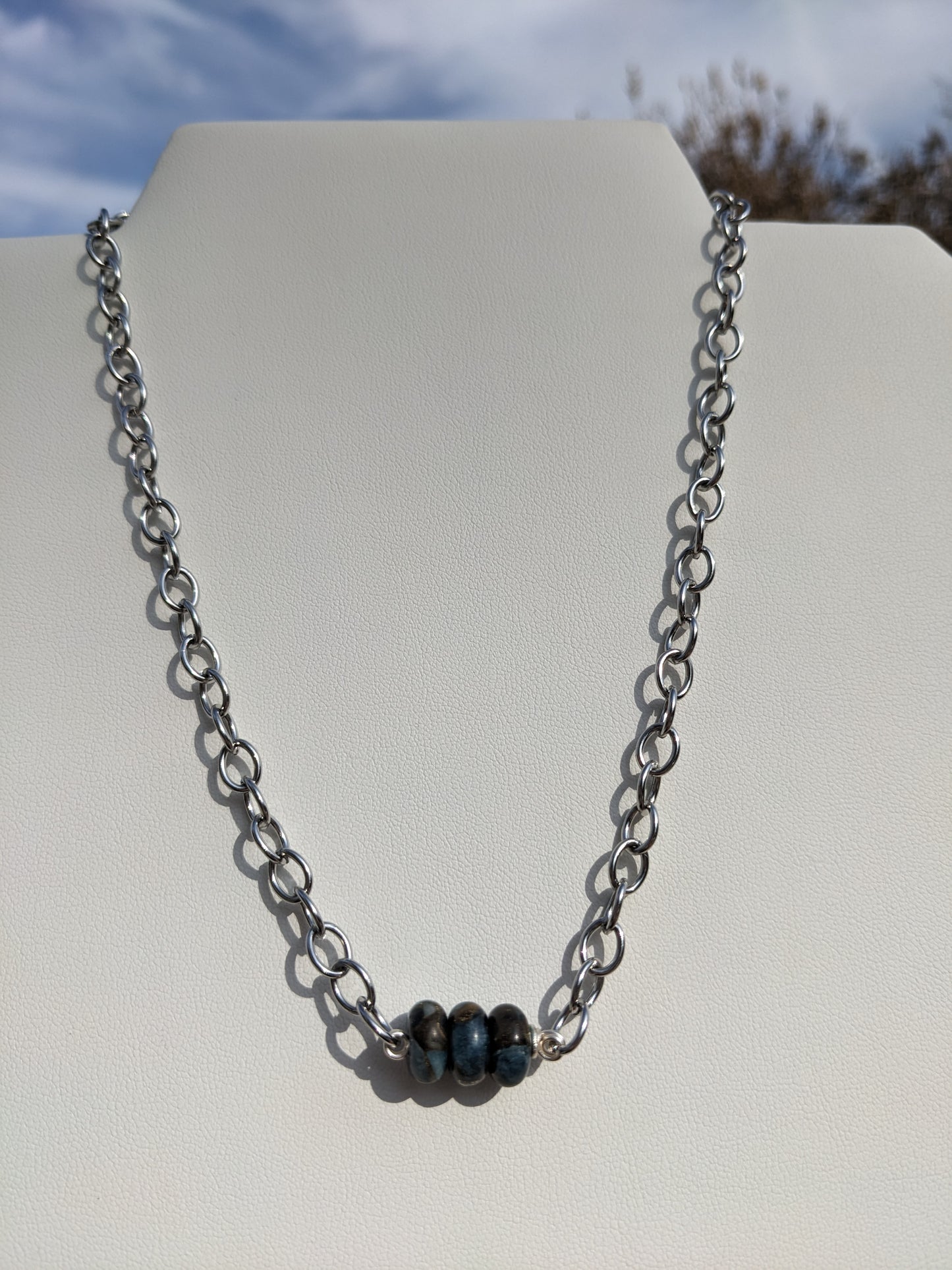 Impression Jasper necklace