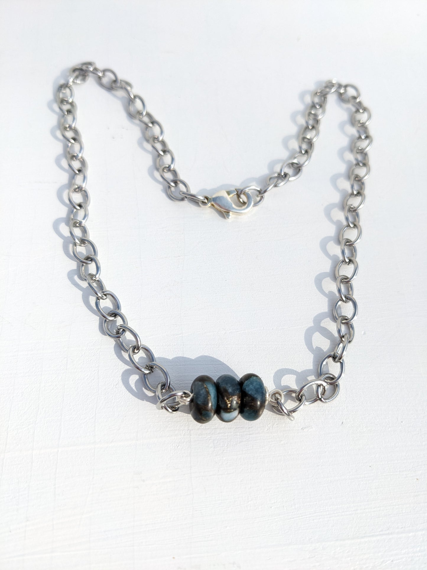 Impression Jasper necklace