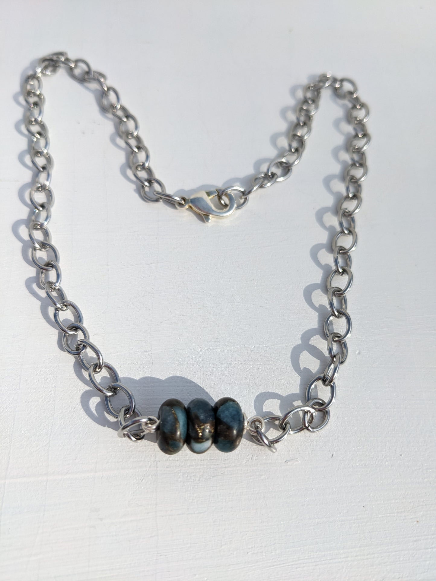 Impression Jasper necklace