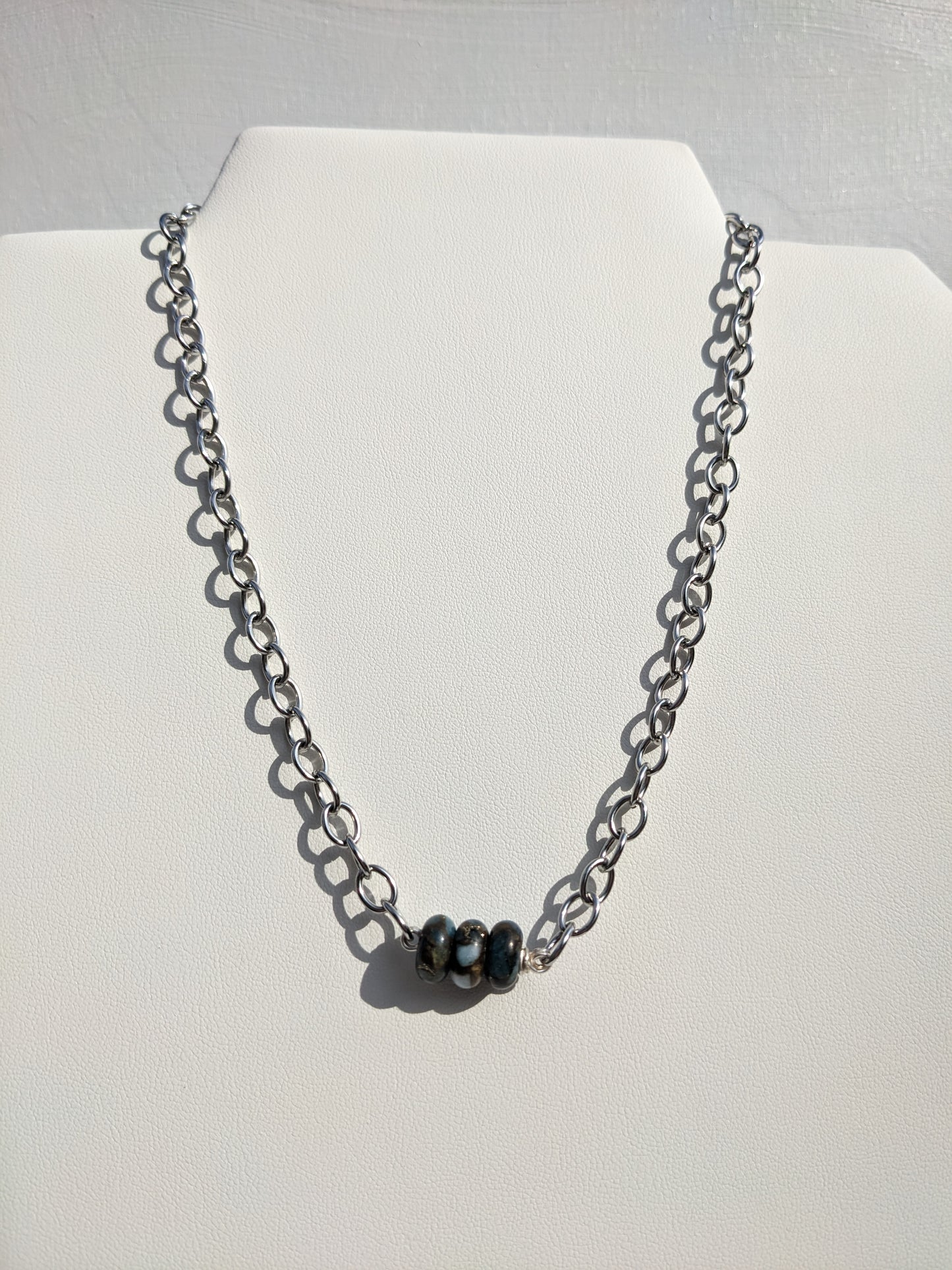 Impression Jasper necklace