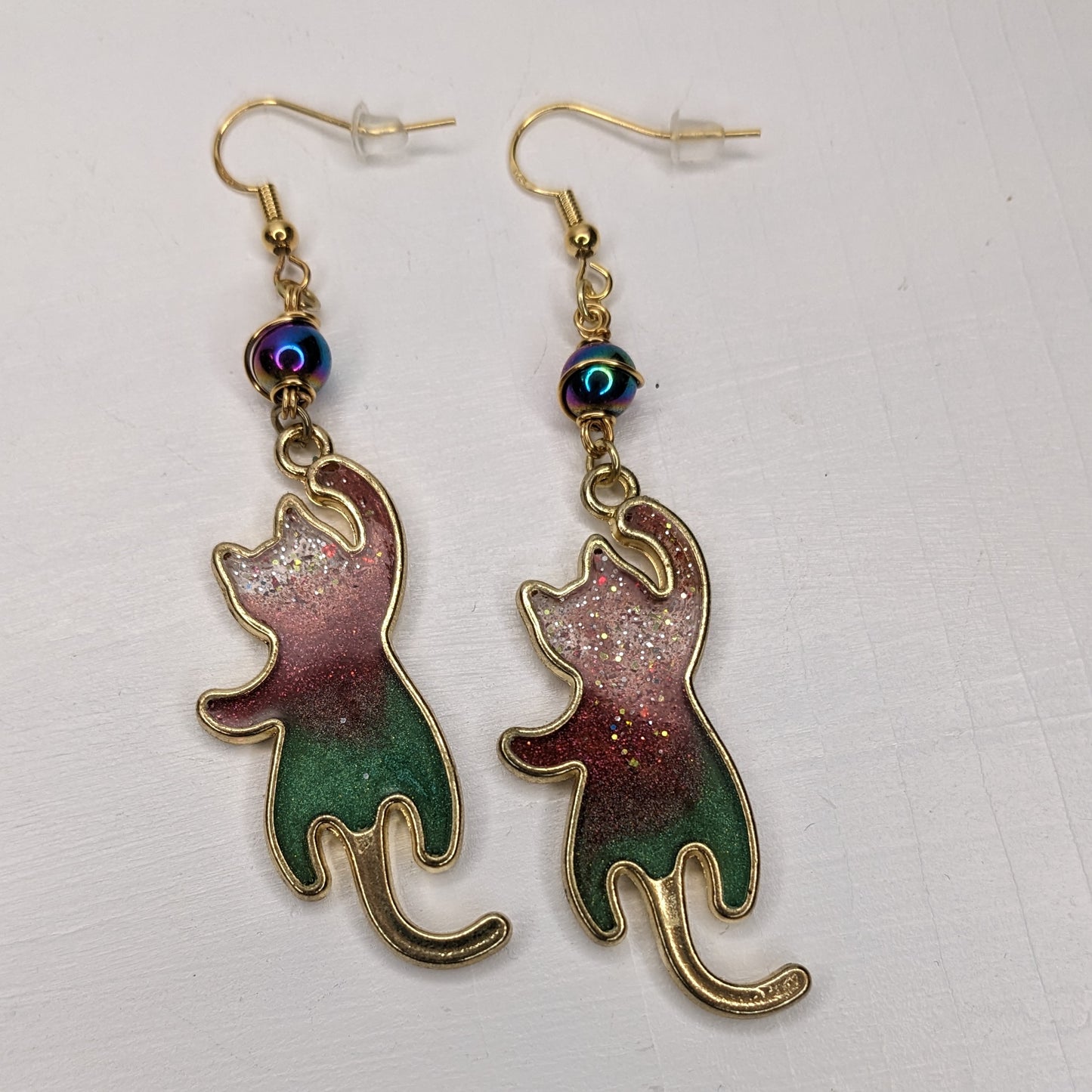 Playful Cat earrings