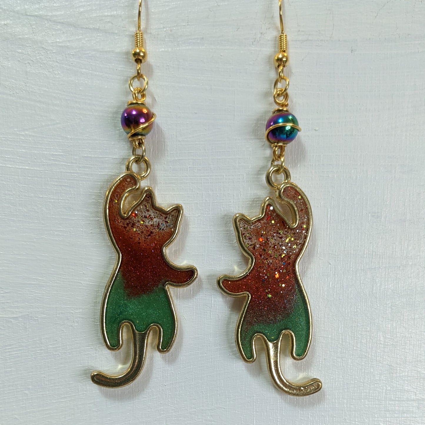 Playful Cat earrings