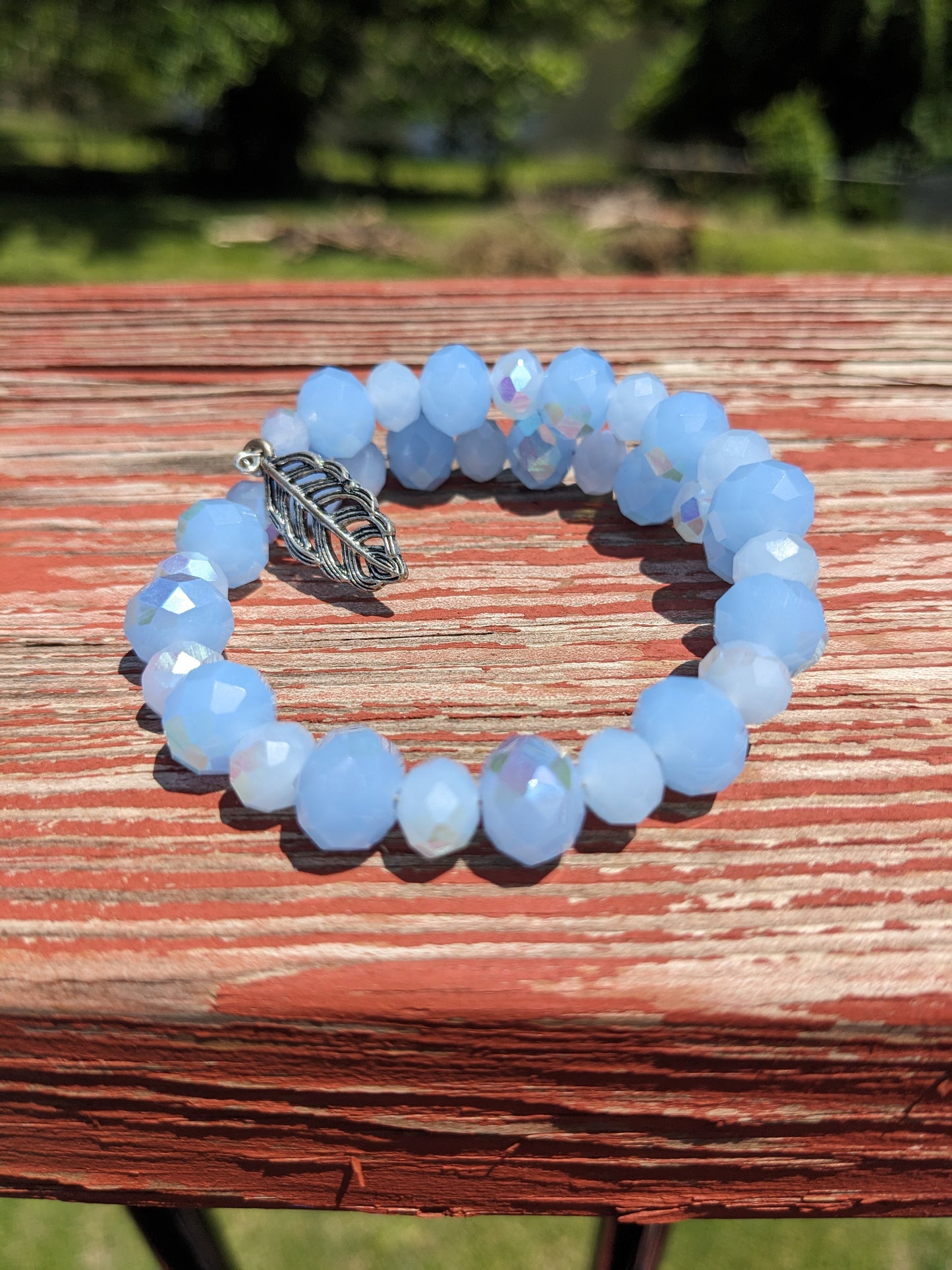Memory wire bracelet