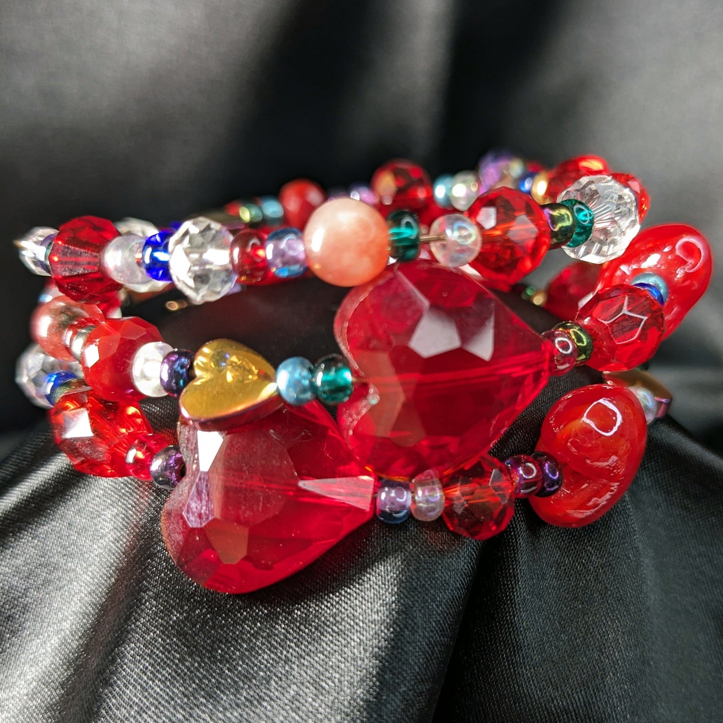 Memory wire bracelet