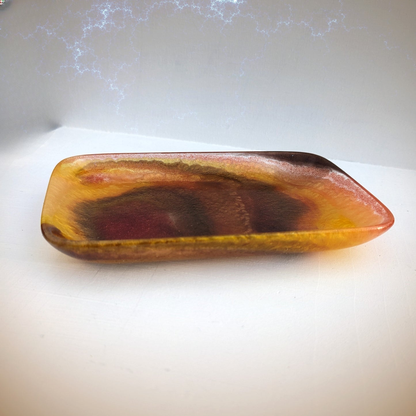 Vibrant Resin Tray