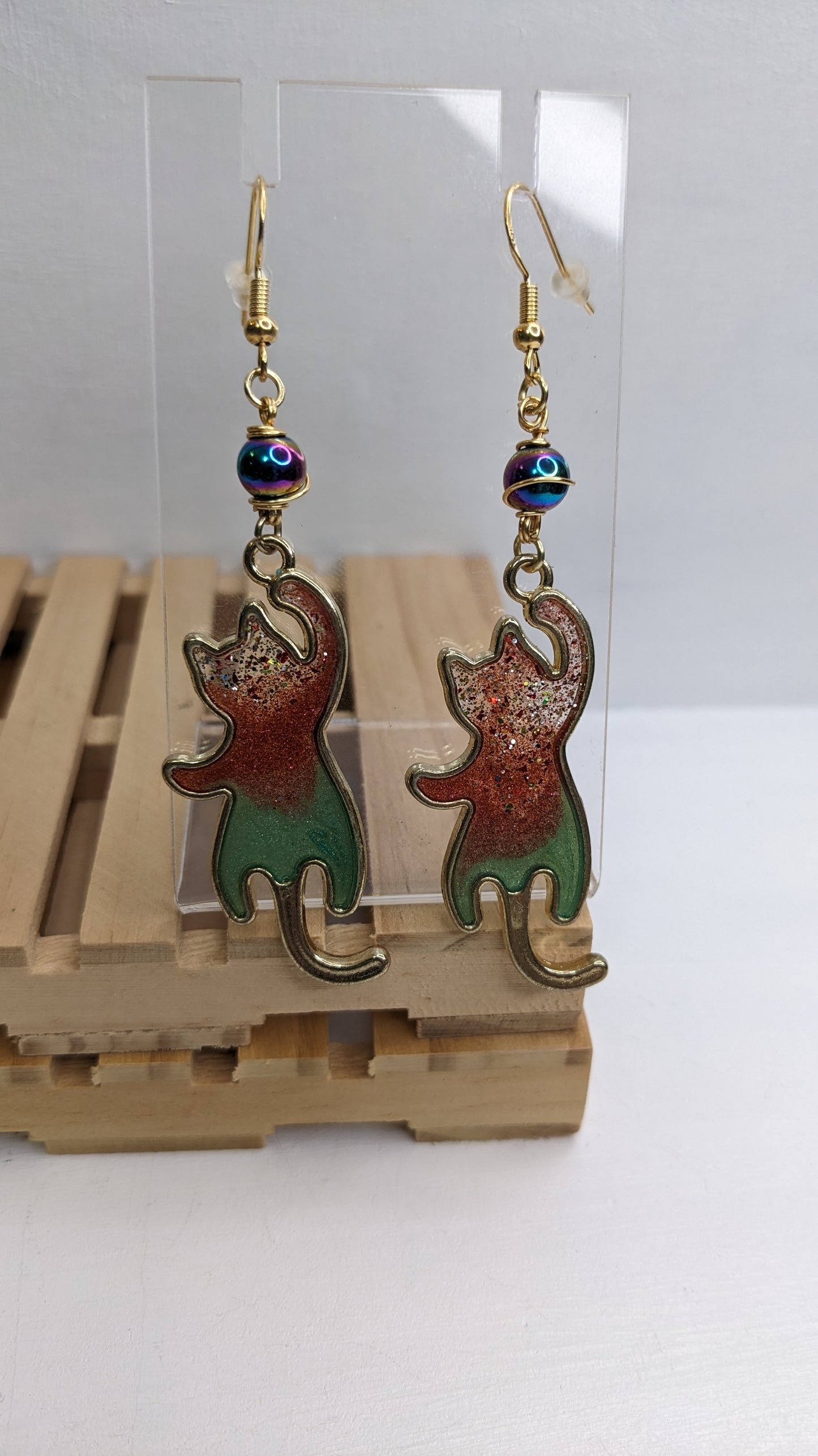 Playful Cat earrings