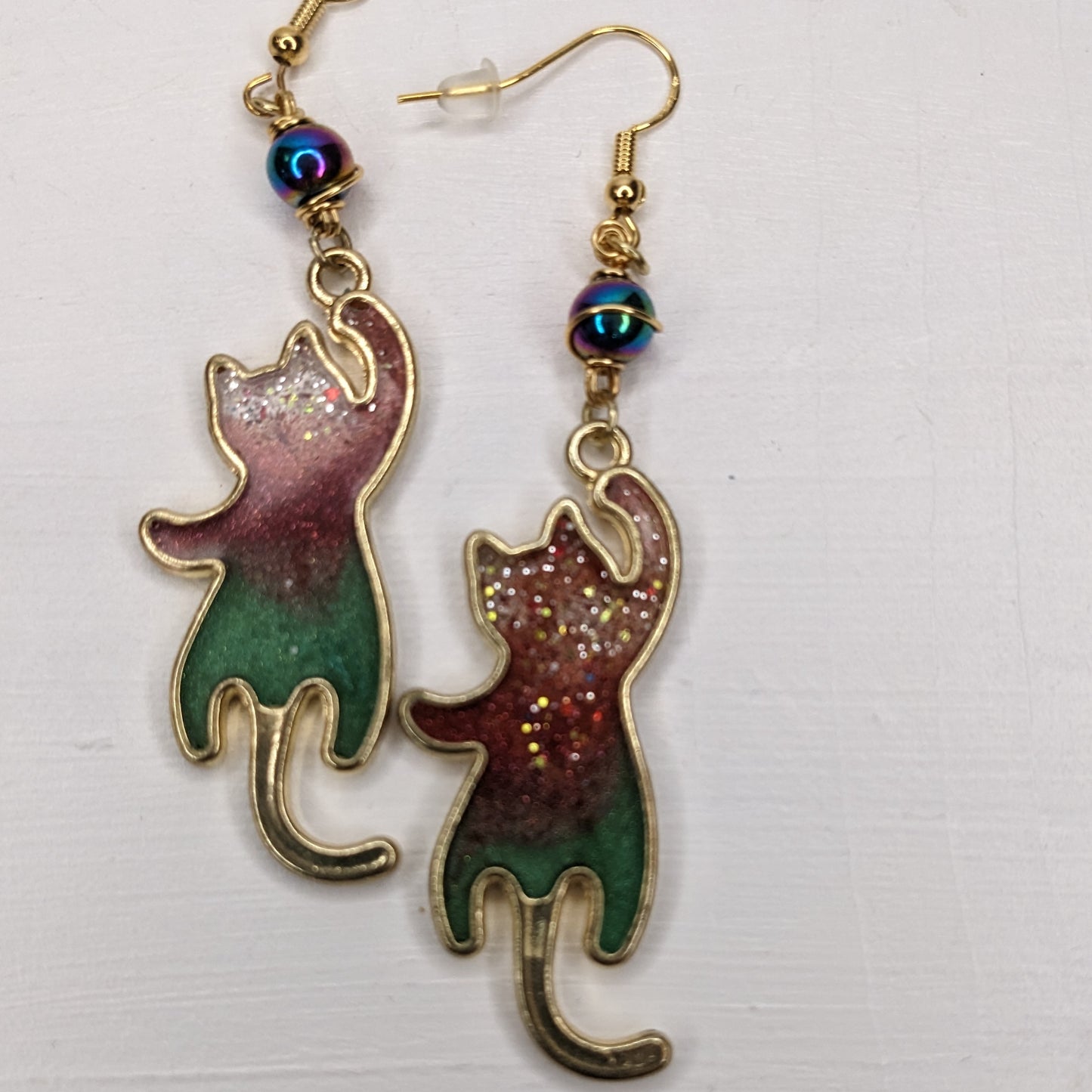 Playful Cat earrings
