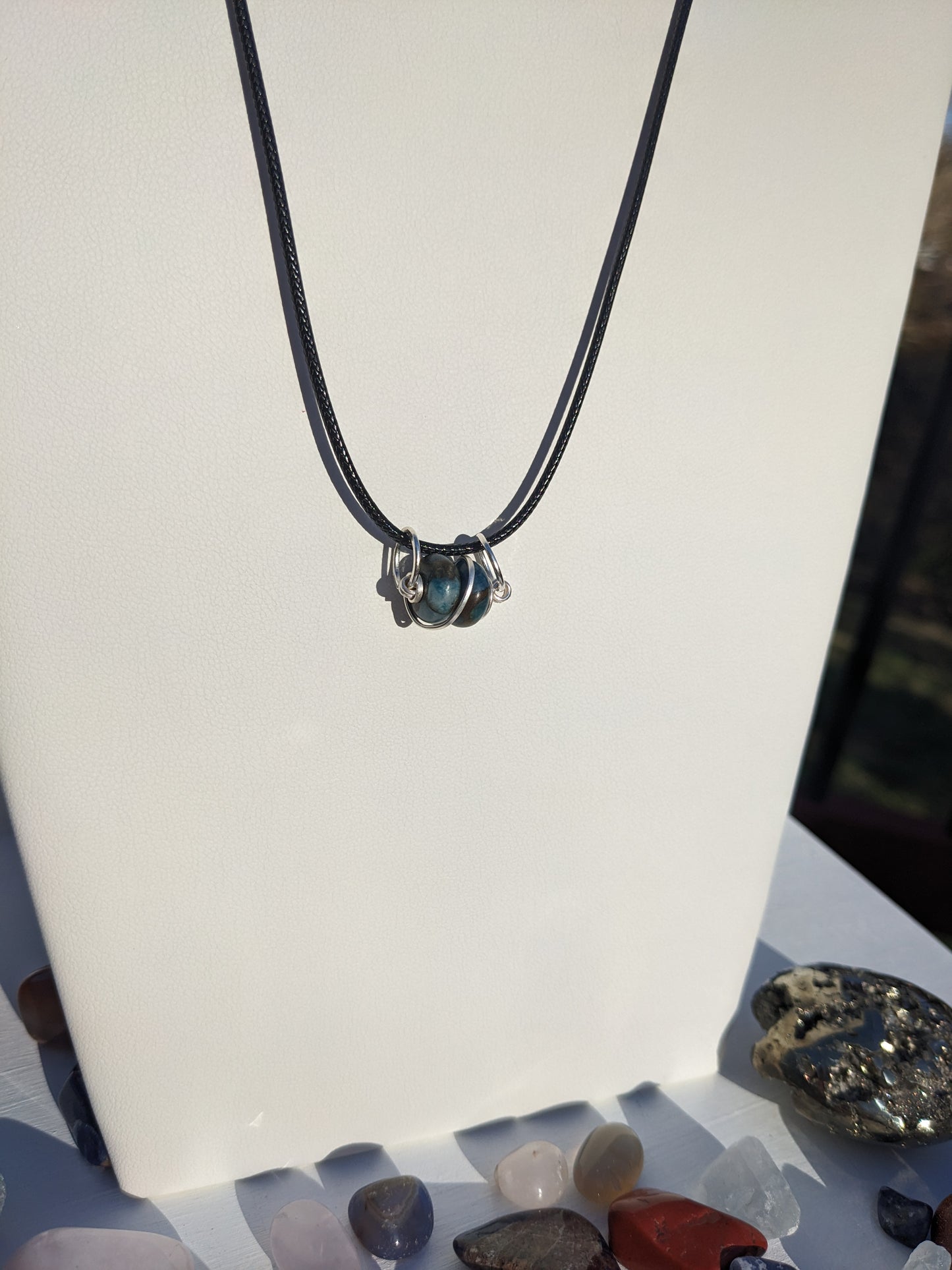 blue jasper necklace