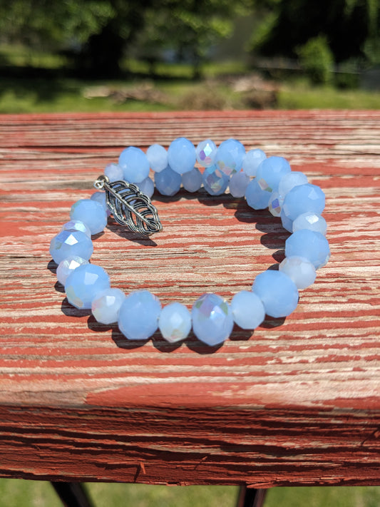 Memory wire bracelet