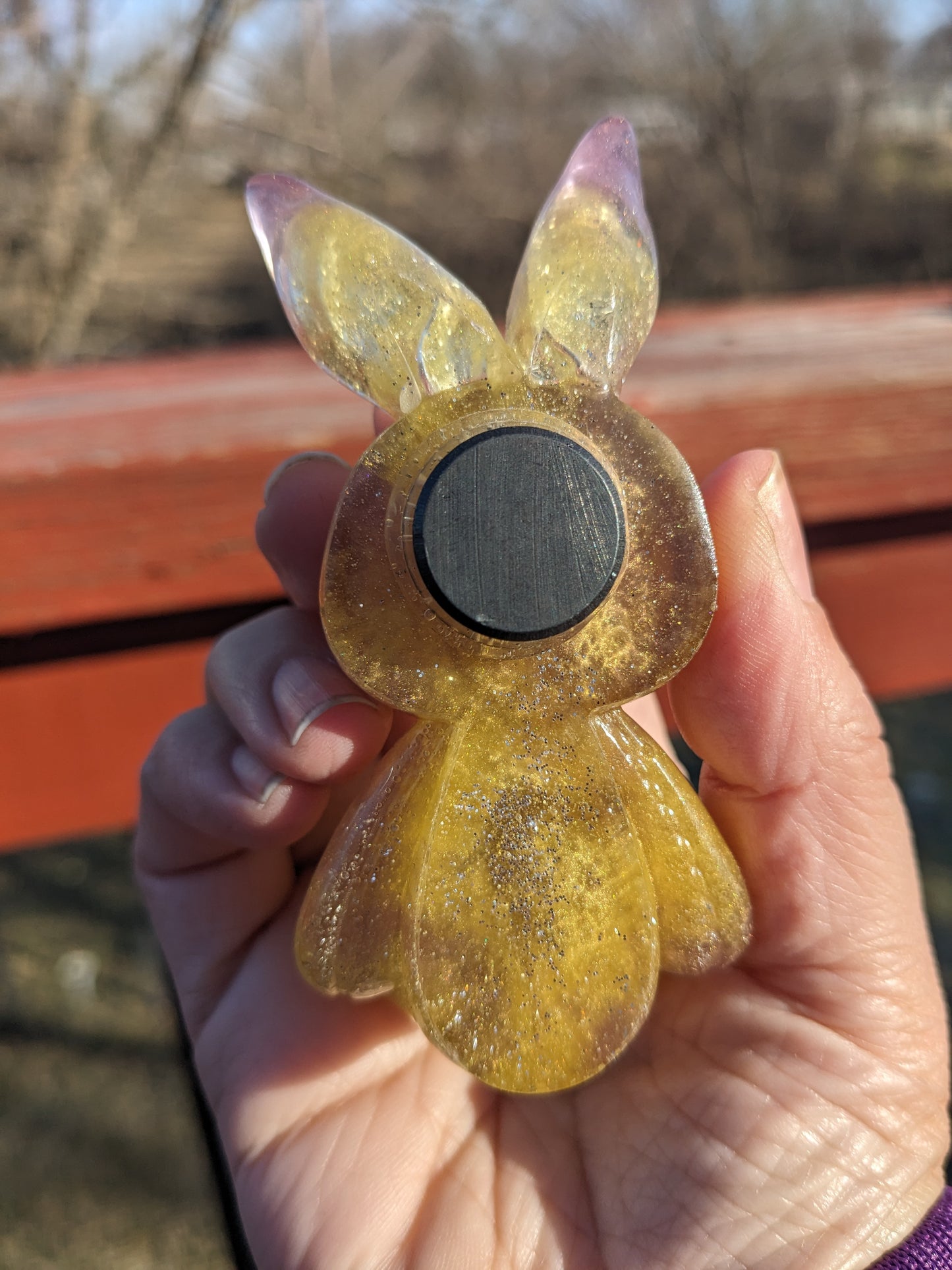 Easter Bunny Rabbit Magnet