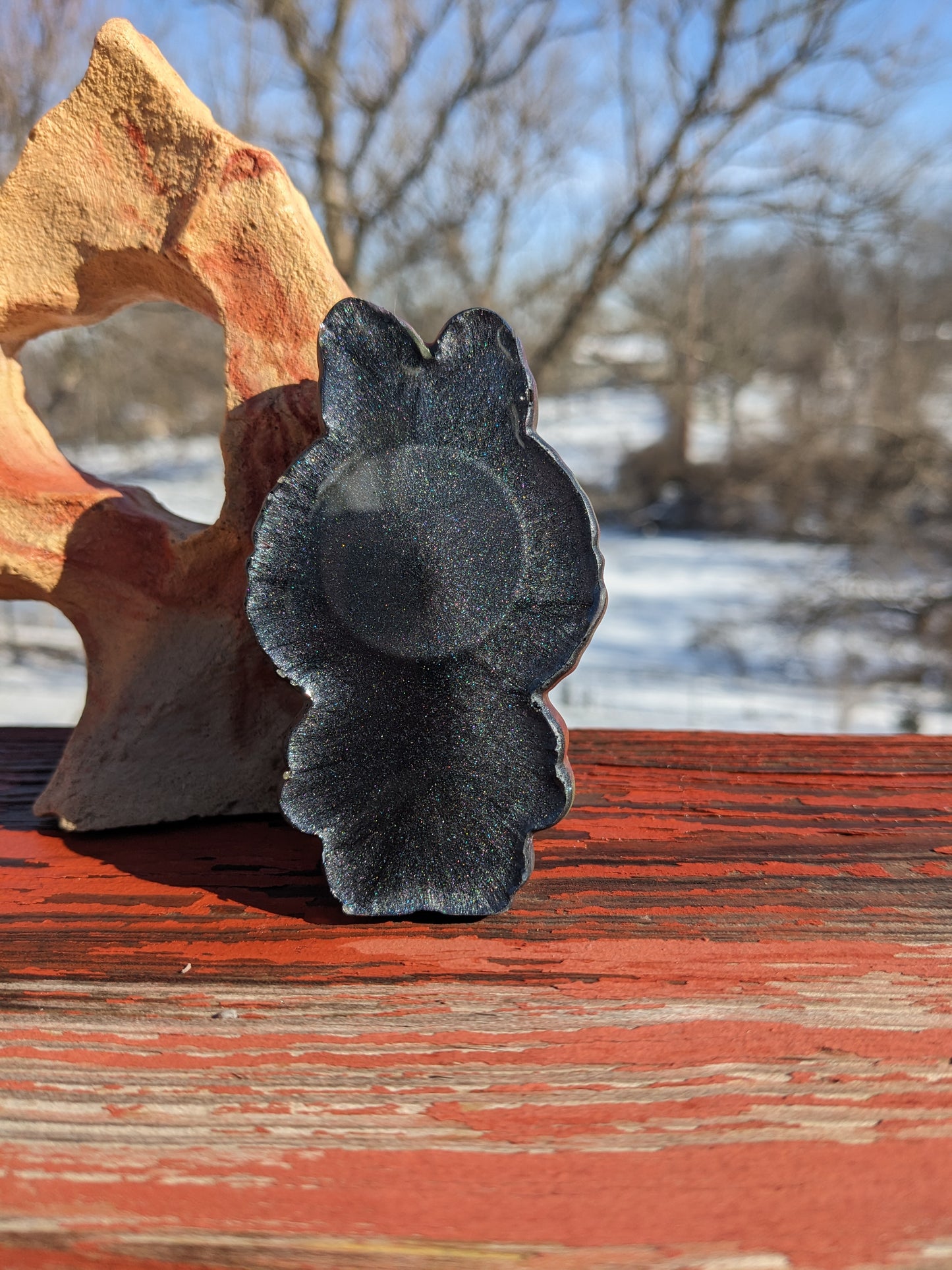 Labubu Inspired Monster Magnet Resin Art