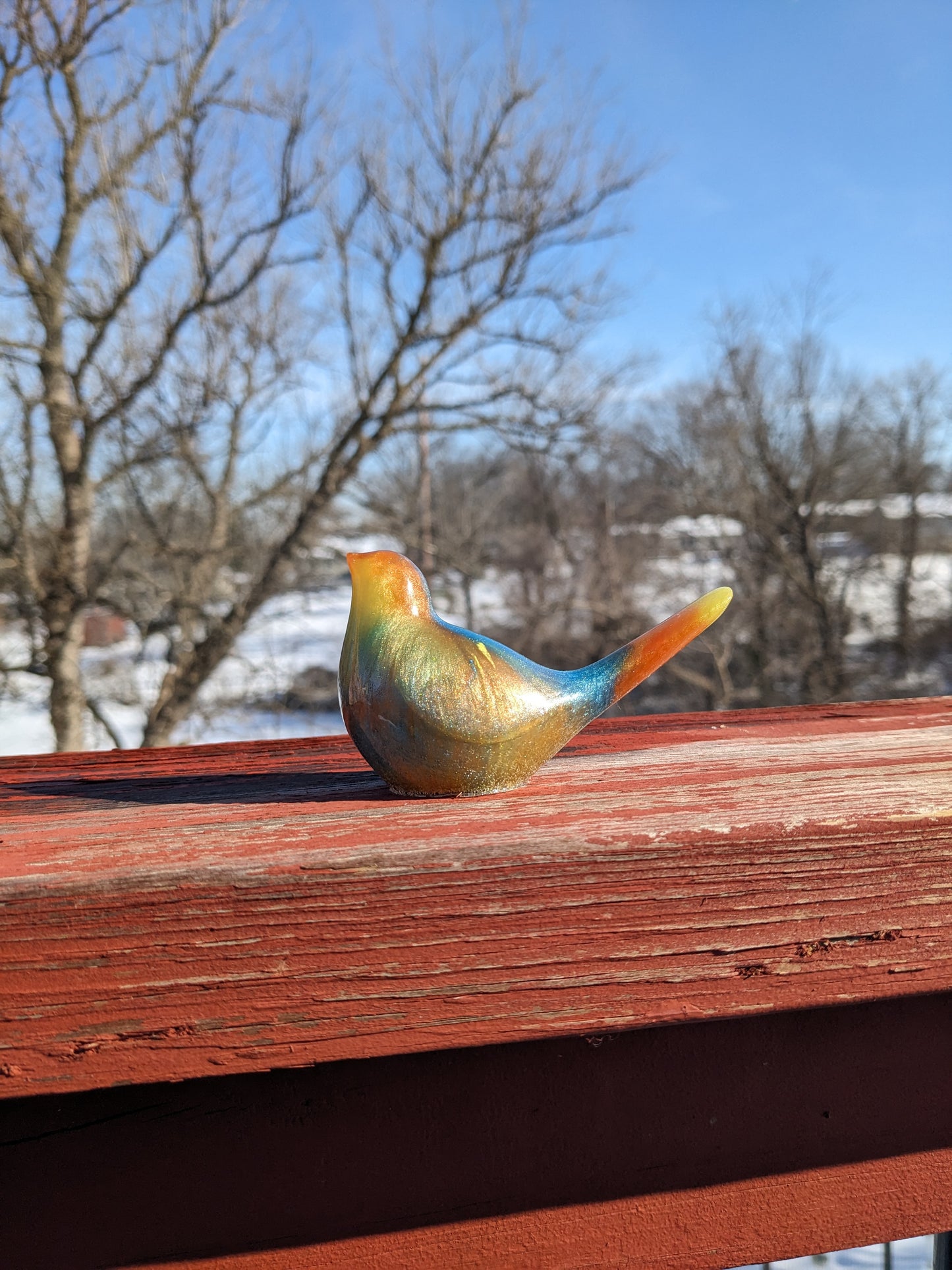 Bird Resin Art
