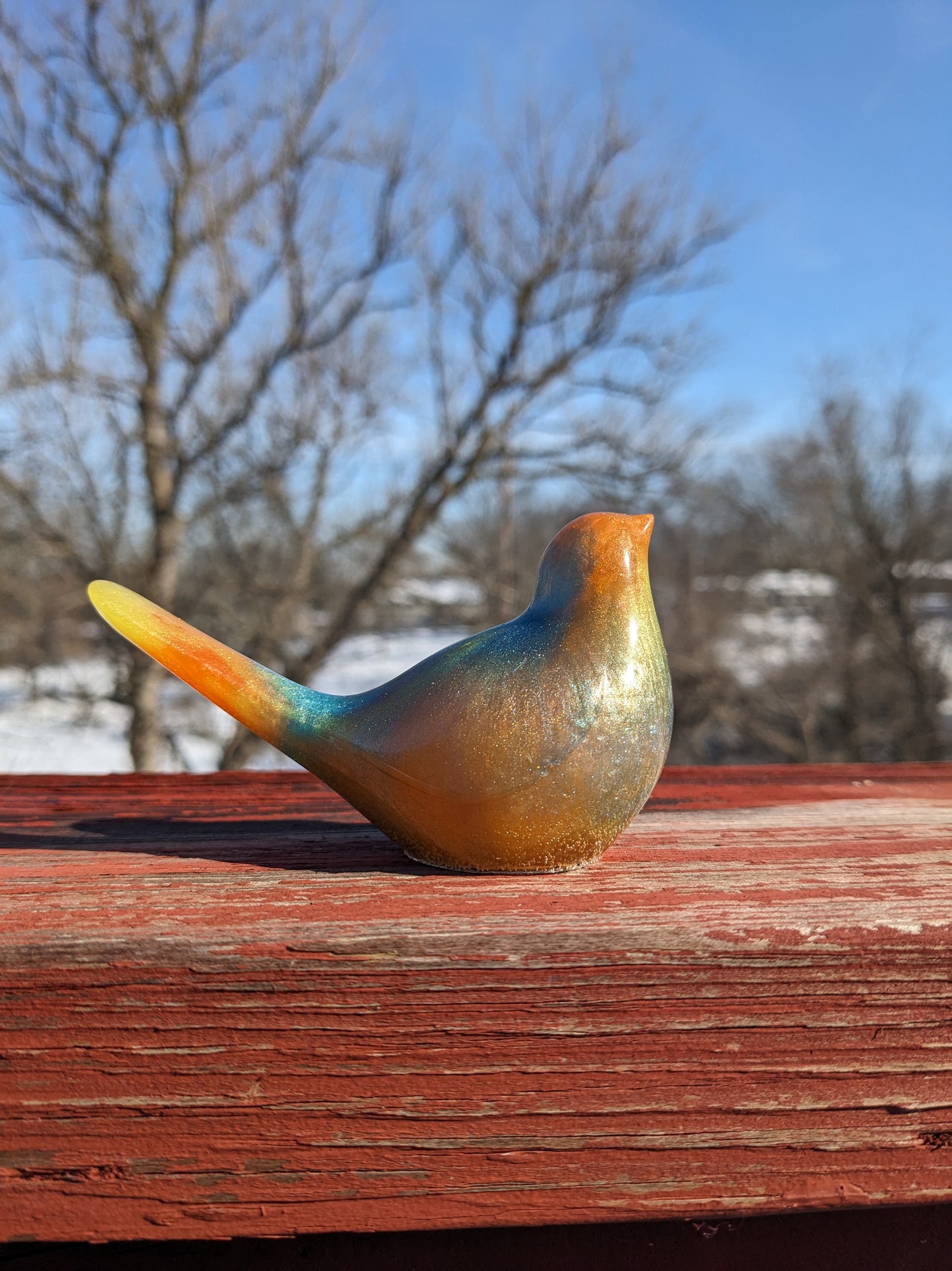 Bird Resin Art