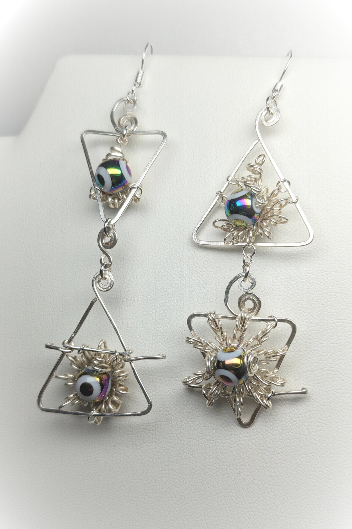 Elemental dangle earrings