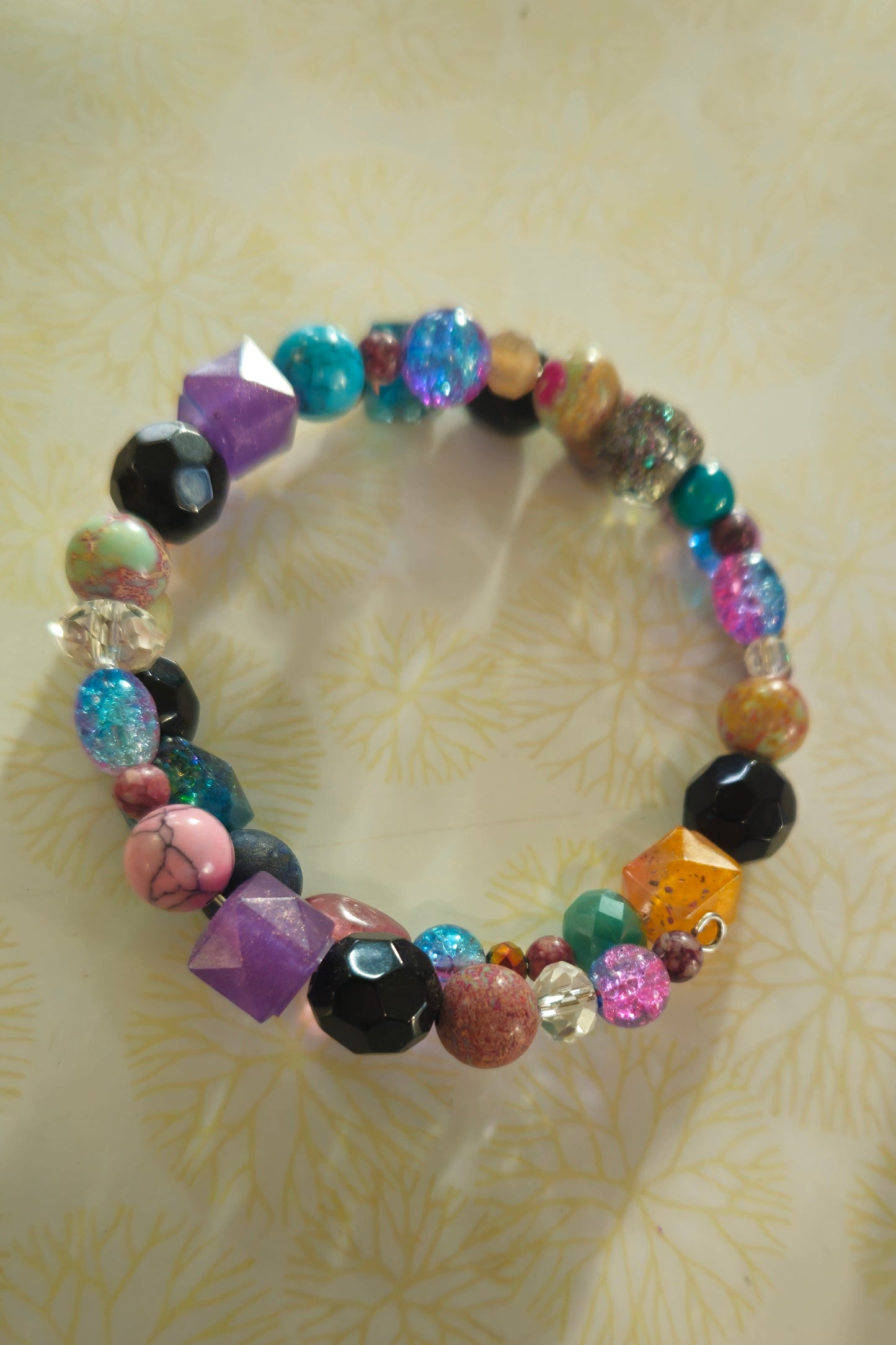 Memory wire bracelet