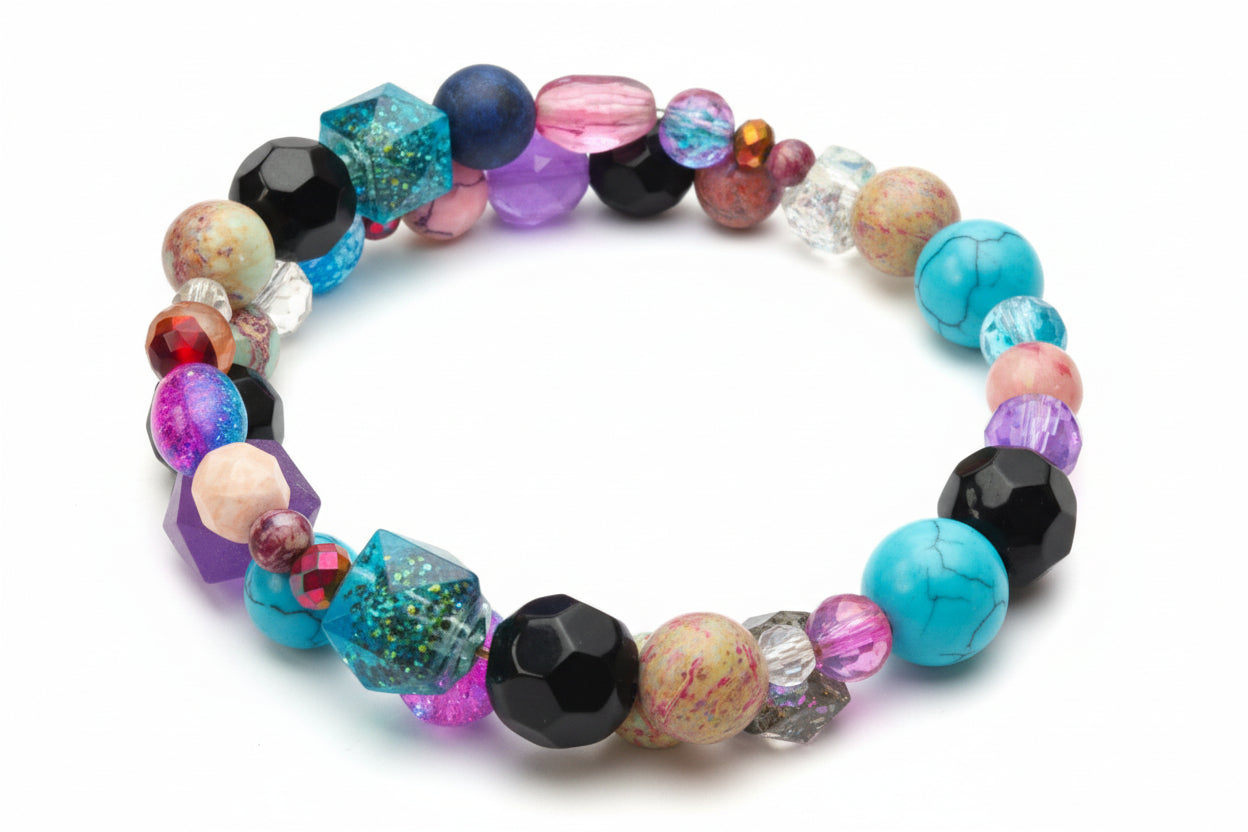 Memory wire bracelet